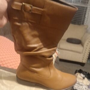 Nica Tan Heeled Boots